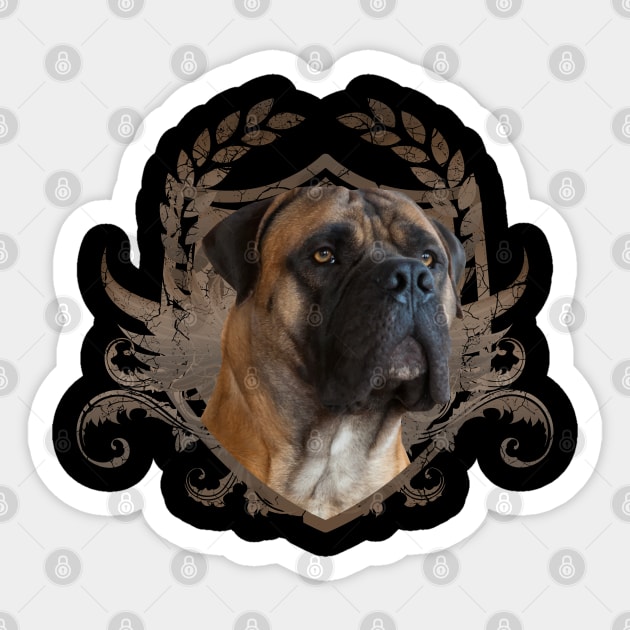 Boerboel - South African Mastiff Sticker by Nartissima